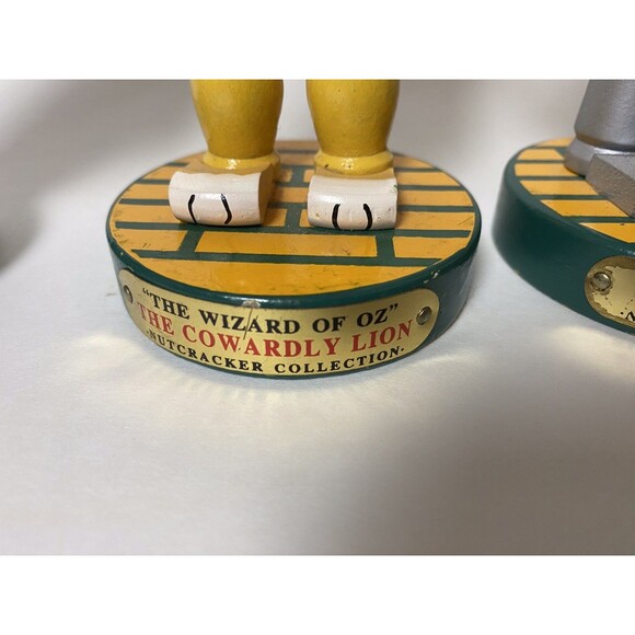 The Wizard of OZ Nutcracker Collection Kurt Adler 3 Piece Set Christmas Decor - Picture 8 of 11